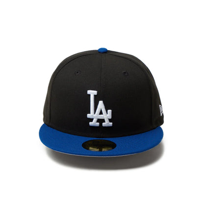 NEW ERA  59FIFTY Powered by GORO NAKATSUGAWA（min-nano）ロサンゼルス・ドジャース ブラック ライトロイヤルバイザー