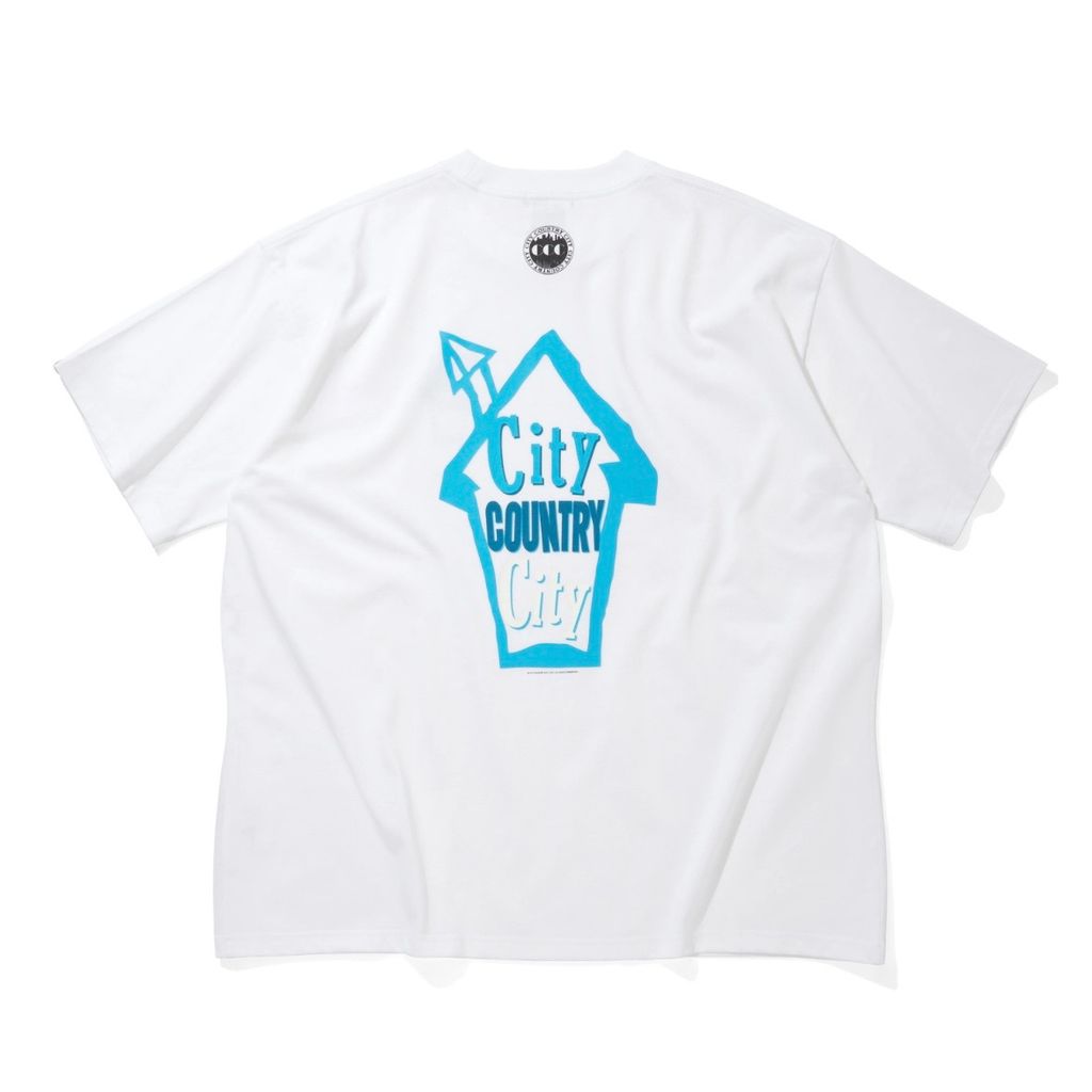 CITY COUNTRY CITY COTTON T-SHIRT_CITY HOUSE