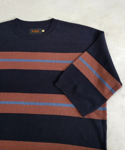VOO BORDER SUMMER KNIT BLACK