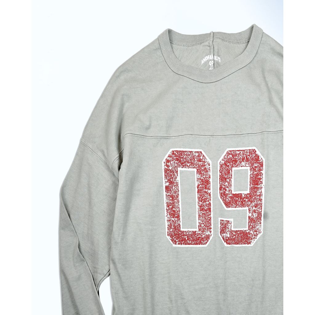 ANDFAMILYS Football L/S Tee -09-