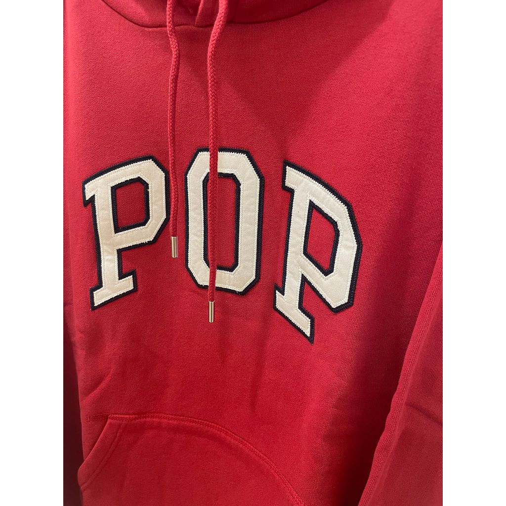 POP TRADING COMPANY  HOODED SWEATER ARCH