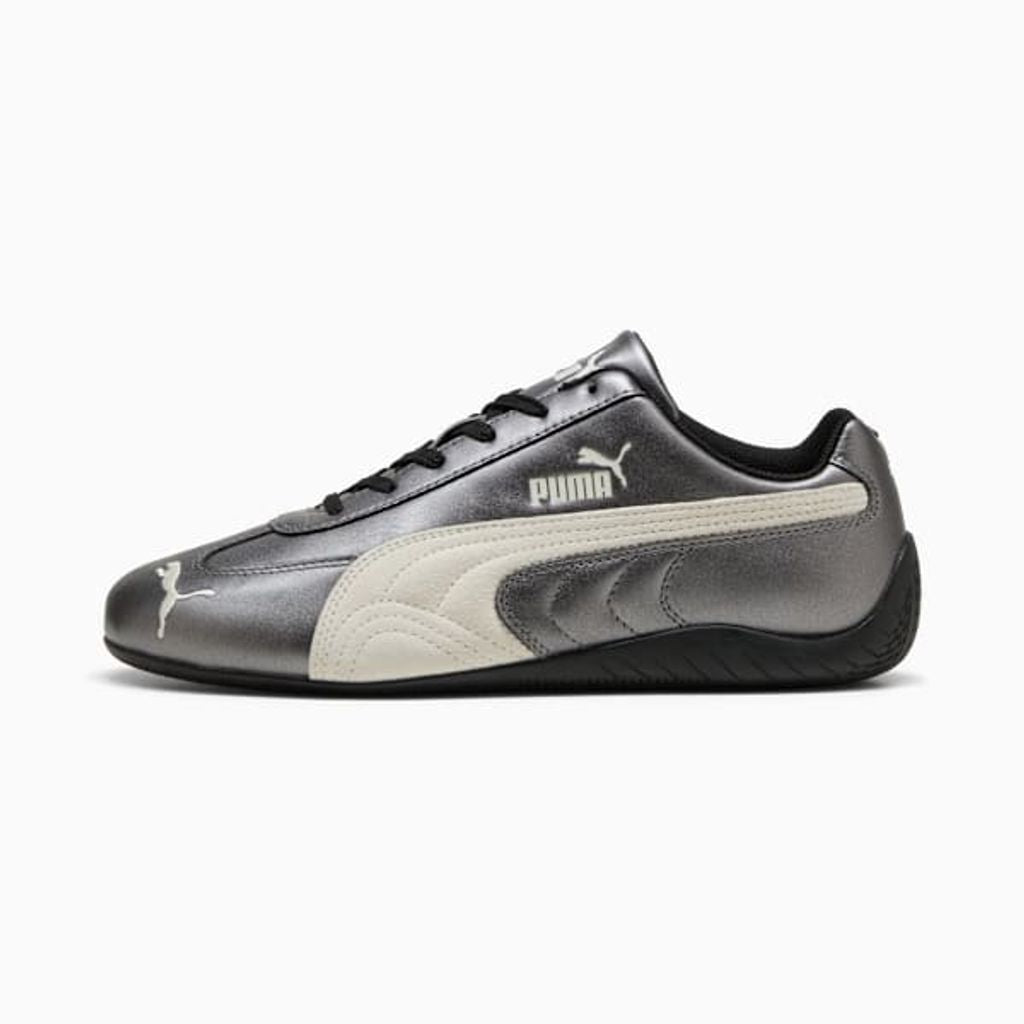 PUMA  ユニセックス スピードキャット メタリック スニーカー( PUMA Black-Warm White)