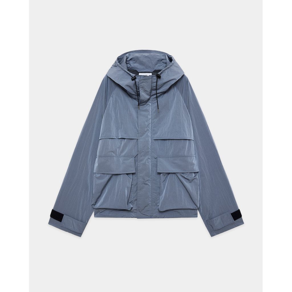 marka Recycled Nylon Chambray Taffeta Field Parka M26A04BL01C