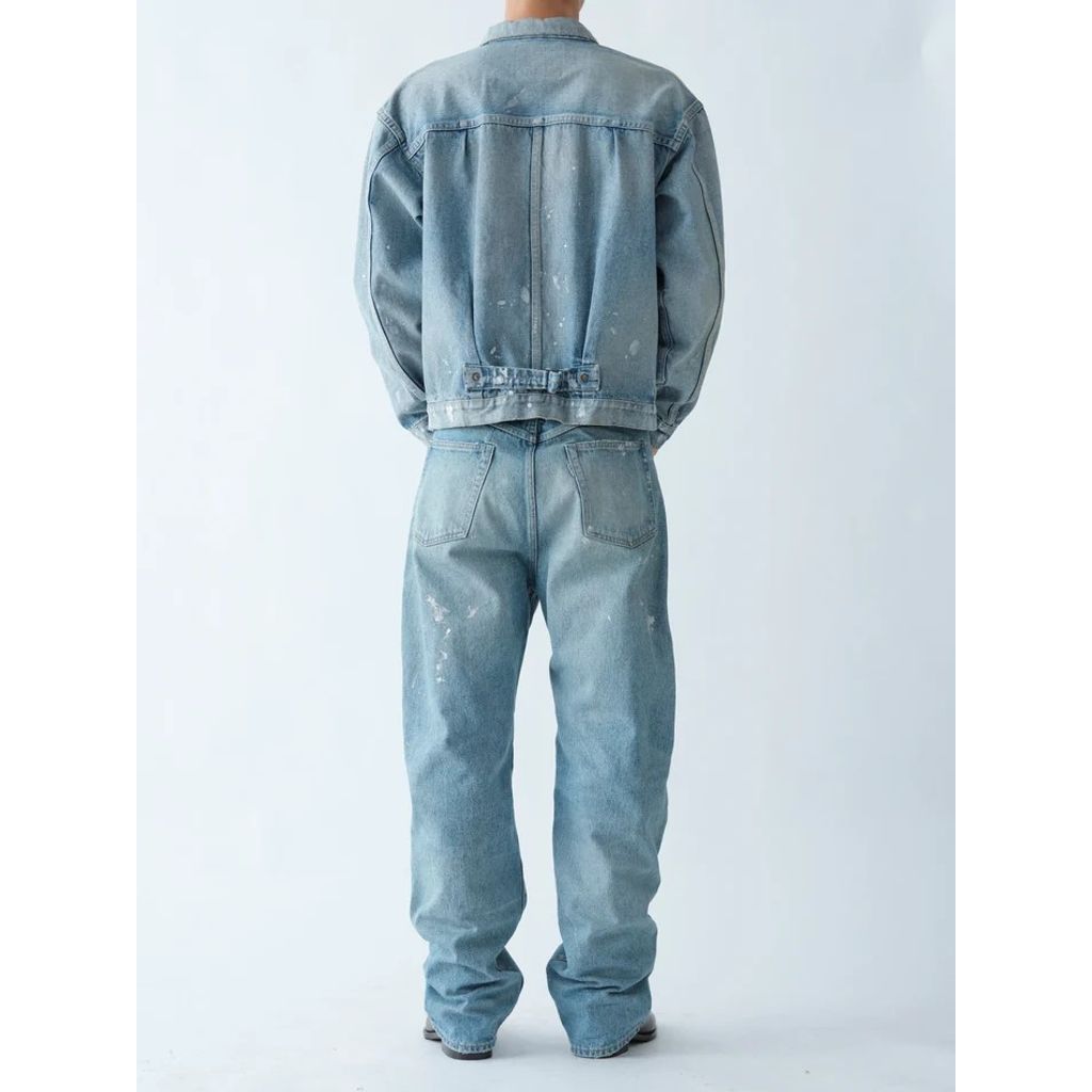 New Manual T-BACK DENIM JACKET