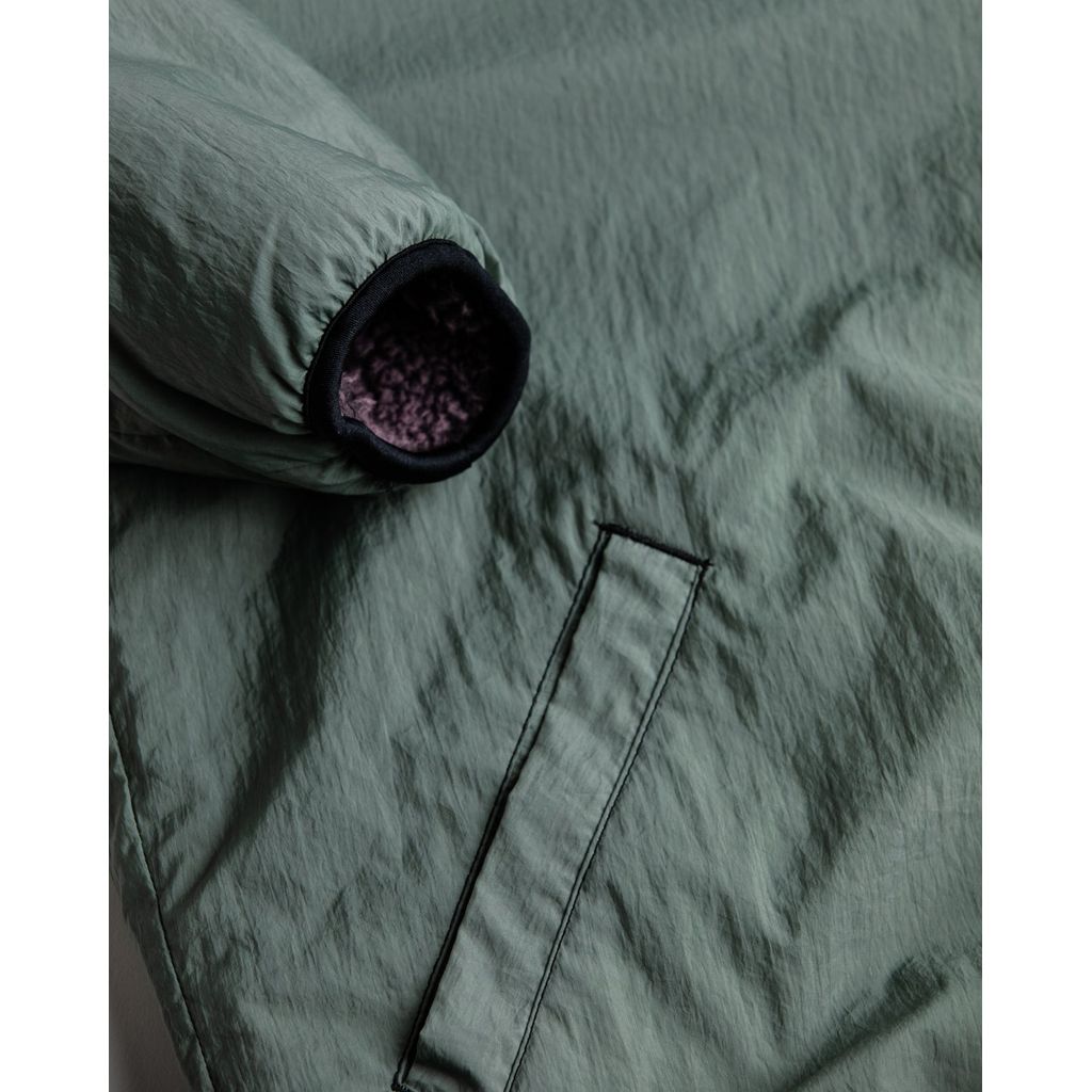 ANACHRONORM REVERSIBLE BOA JACKET PURPLE
