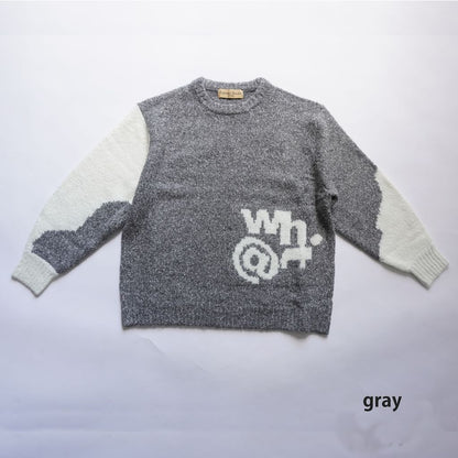 THOMAS MAGPIE  knit “WH@T”
