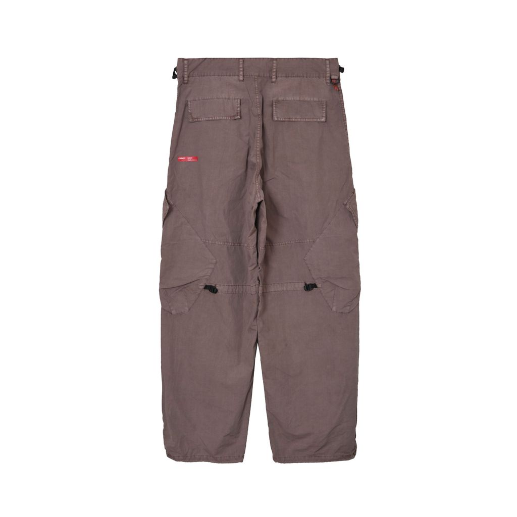 MAGIC STICK REFINED BDU WIDE PANTS (FADE RED BEAN)