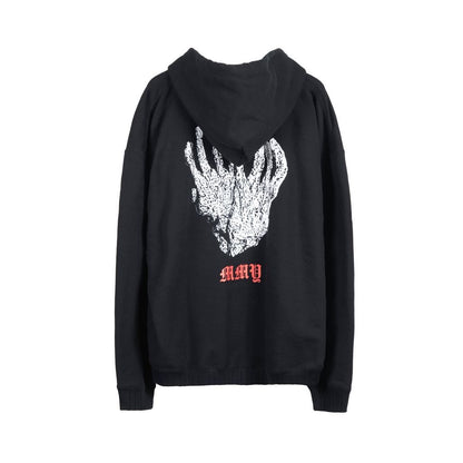 MASSES×Maison MIHARA YASUHIRO  HANDE PRINT HOODIE MMY