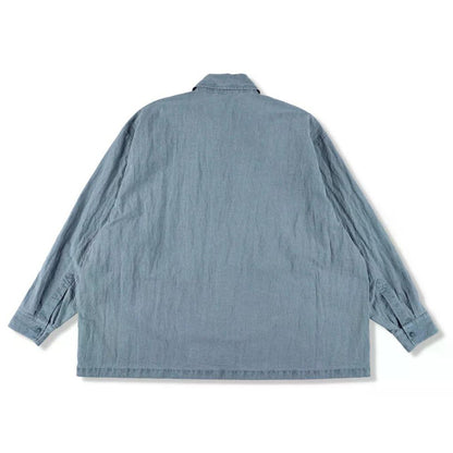 is-ness Pigment-Dyed long-Sleeve Shirt