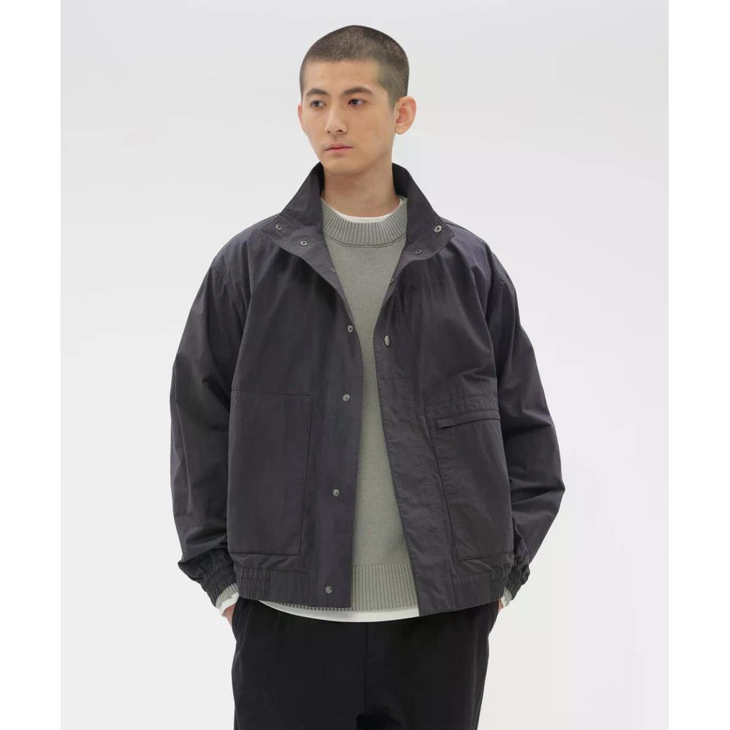 MHL. COTTON NYLON PLAINWEAVE BLOUSON