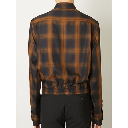 TAAKK EMBROIDERED BLOUSON SHIRT