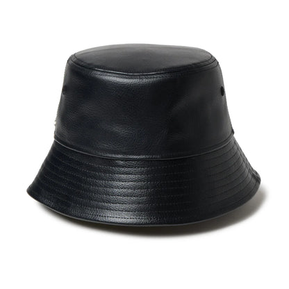 NEW ERA バケット01 セーラーブリム Synthetic Leather シンセティックレザー ブラック  14667751
