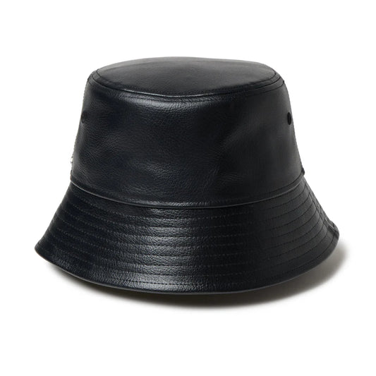 NEW ERA バケット01 セーラーブリム Synthetic Leather シンセティックレザー ブラック  14667751