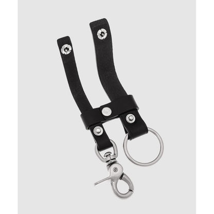 COMME des GARCONS HOMME STEERHIDE LEATHER BELT（Black）