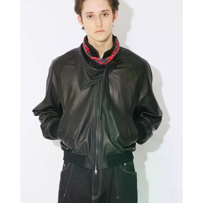 beautiful people BARACUTA kids light lamb leather G9 blouson