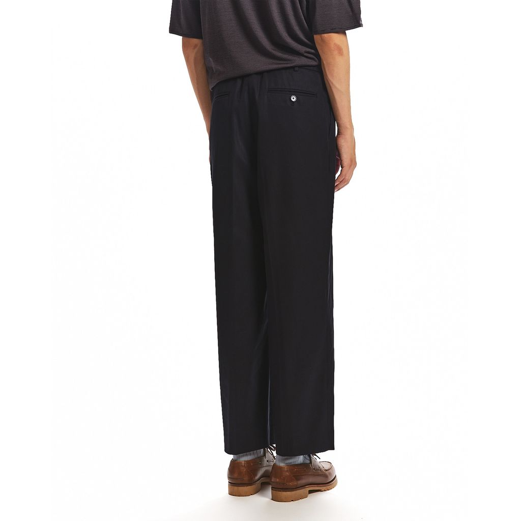 MARKAWARE  CLASSIC FIT DOUBLE PLEATED TROUSERS