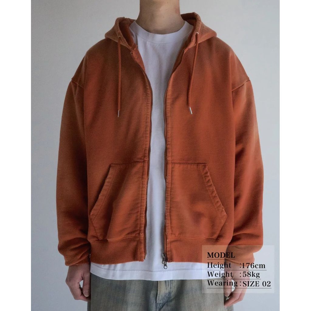 ANACHRONORM FADED FULL ZIP HOODIE