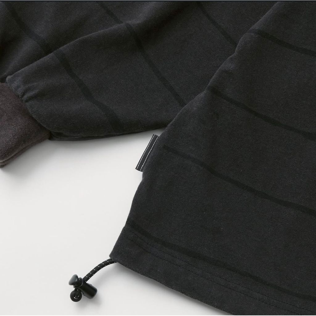 S.F.C SIDE STRIPE HOODY LS TEE (DISCHARGED)