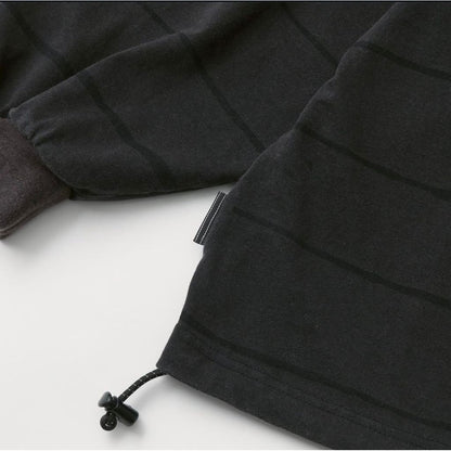 S.F.C SIDE STRIPE HOODY LS TEE (DISCHARGED)