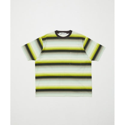 BAL GRADIENT STRIPE CREW NECK TEE