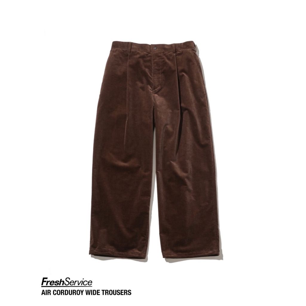 FreshService "AIR CORDUROY WIDE TROUSERS"