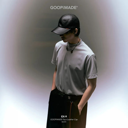 GOOPiMADE EX-9 GOOPiMADE Faux-Leather Cap