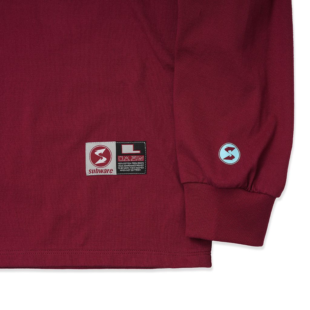 SUBWARE  FAT CAP FILL LONG SLEEVE TEE
