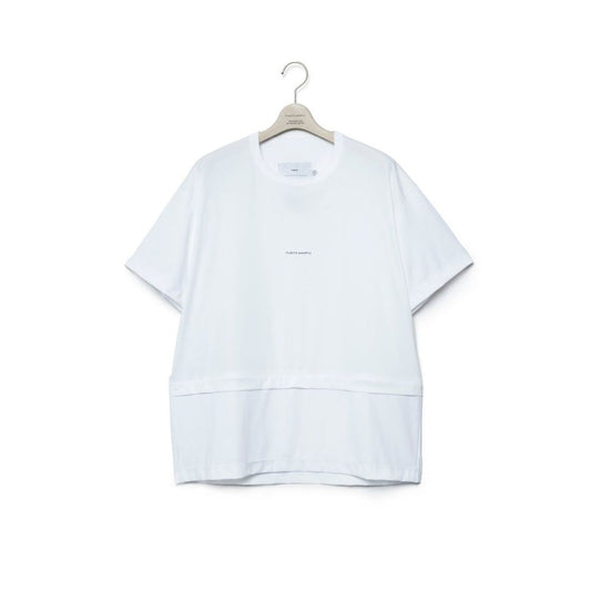 FUMITO GANRYU  Mantle Tee A - White X White