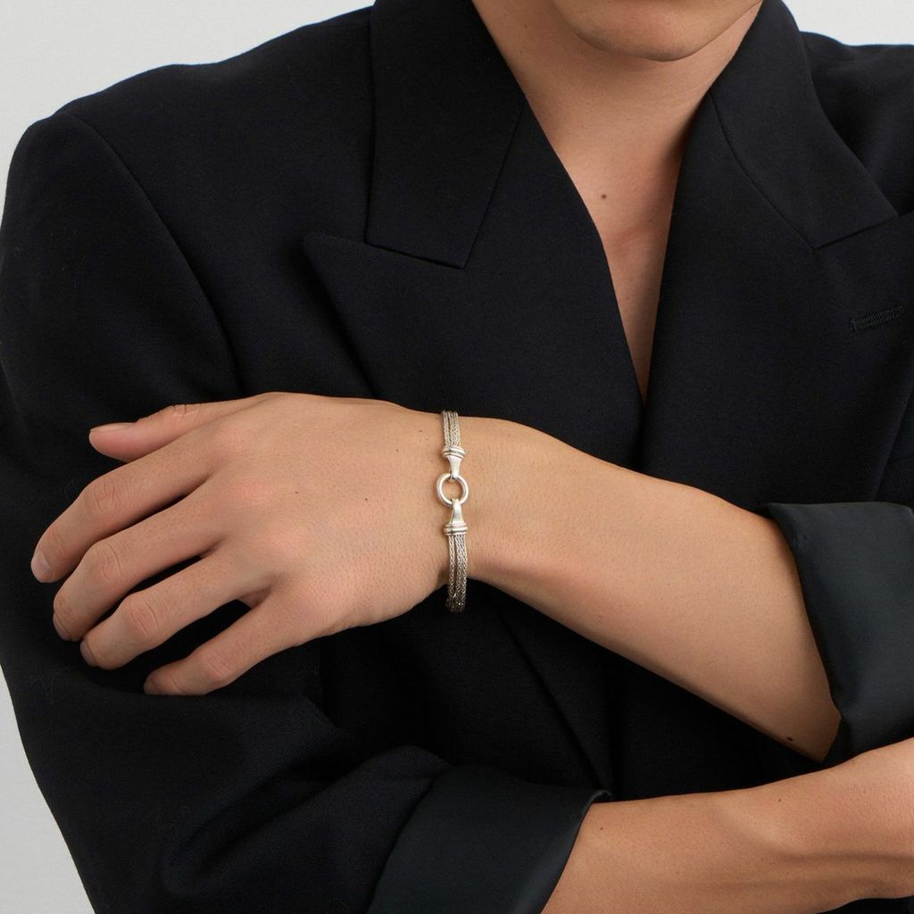 GARNI Circle 3 Chain Bracelet