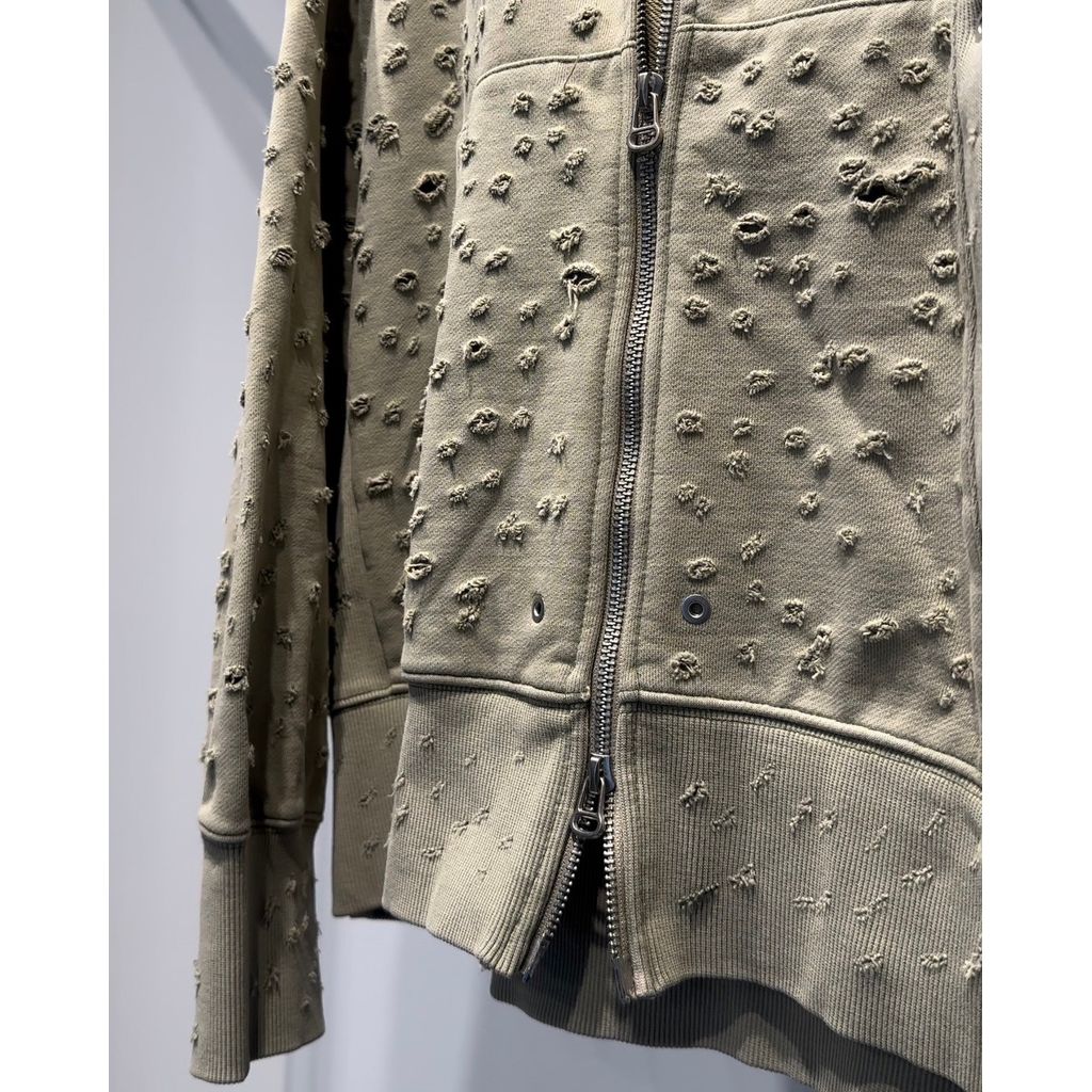 FAF Dameged Zip up Hoodie