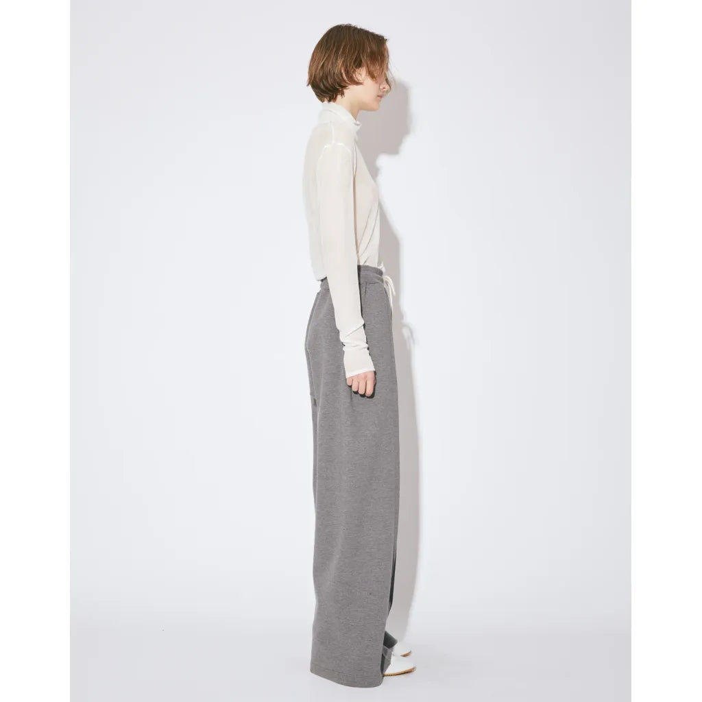 beautiful people compact double jersey wide straight pants
