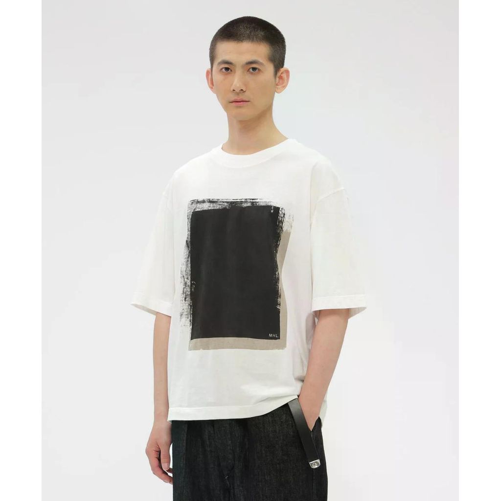 MHL. LIGHT COTTON JERSEY TOP