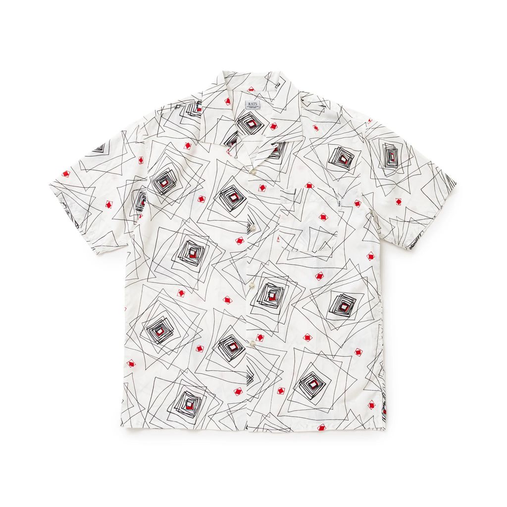 RATS GEOMETRIC S/S SHIRT