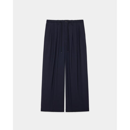 MARKAWARE   ORGANIC WOOL 2/80 TROPICAL TRIPLE PLEATED EASY TROUSERS