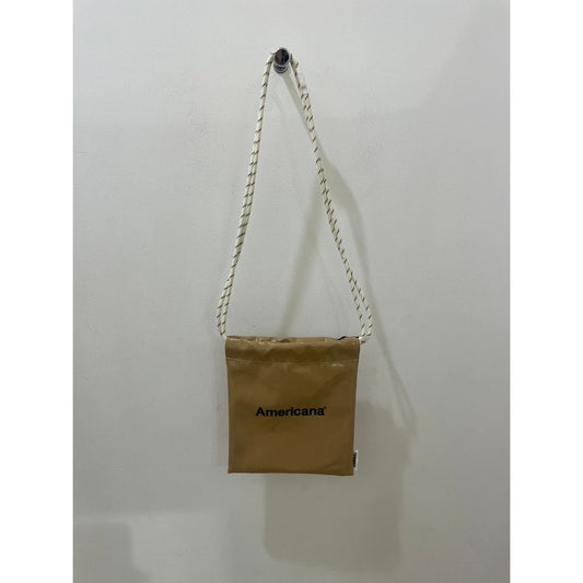 Americana TEMBEA PVCコーティング 巾着バッグ