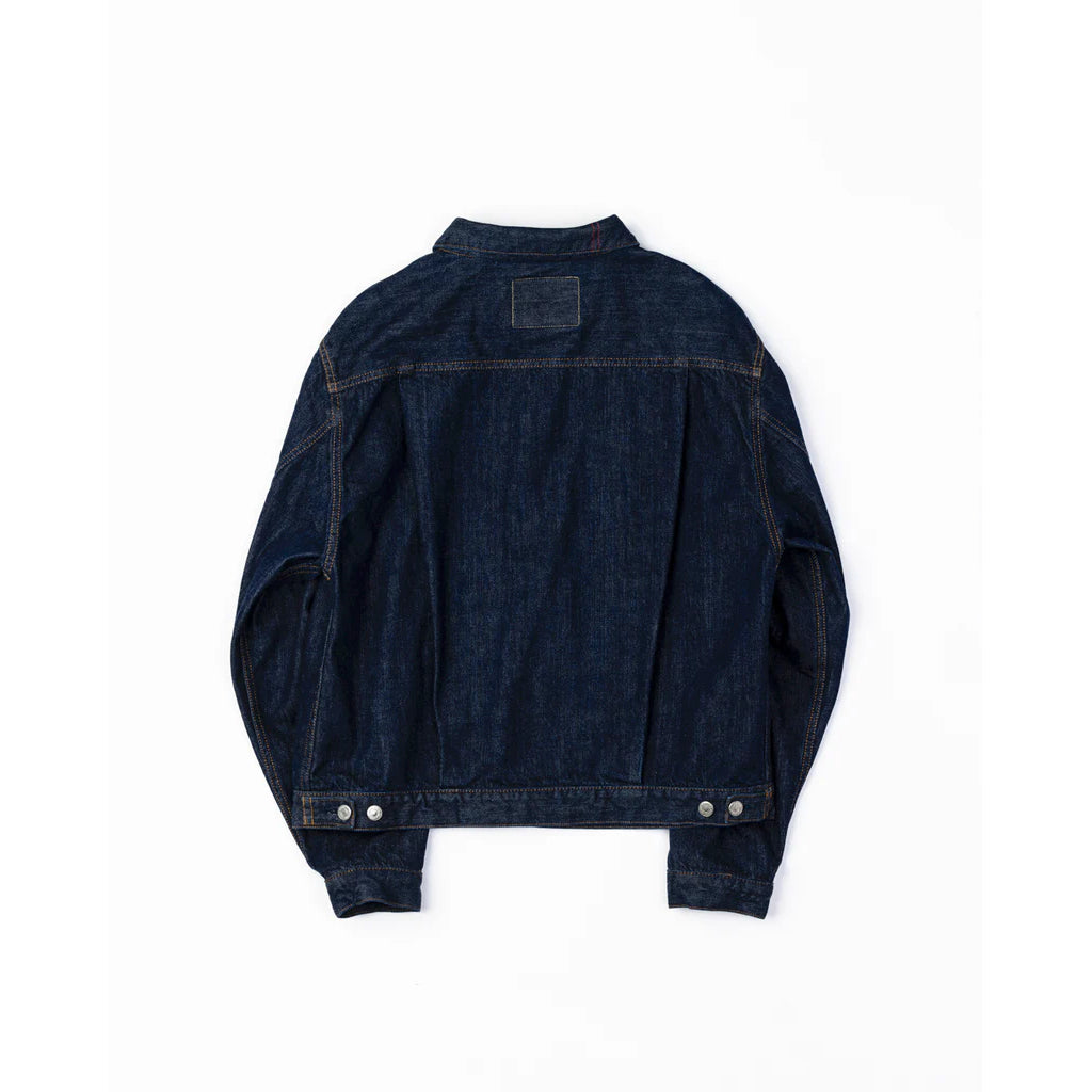 ANACHRONORM CONTEXT-005 FRONT TUCK DENIM JACKET(ONE WASH)