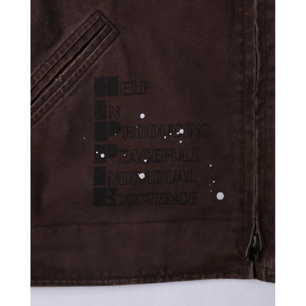 Liberaiders GARMENT DYED WORK JACKET