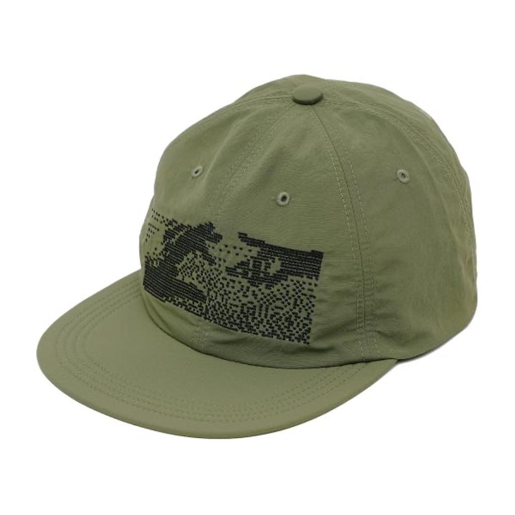 GARBAGE INDUSTRIES SOFT BRIM 6 PANEL CAP (KEEP IN TOUCH)