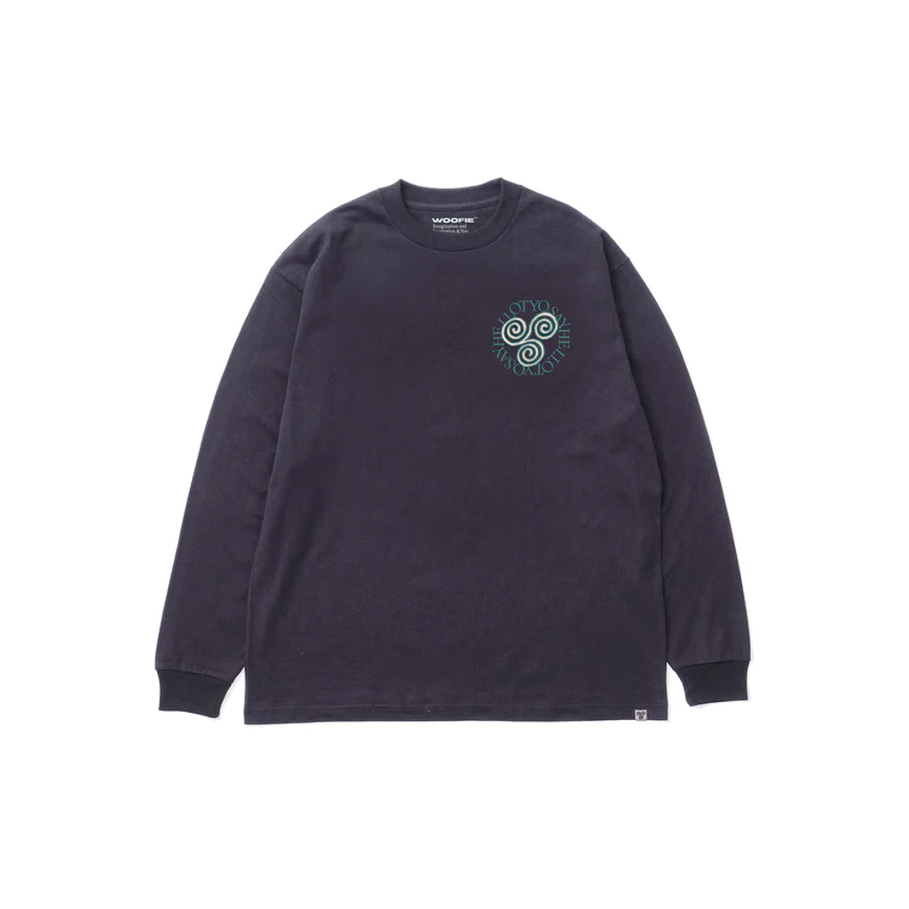 SAYHELLO Pigment Slap Logo Tee