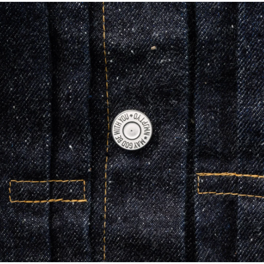 New Manual #001 T-BACK DENIM JACKET ONE-WASHED