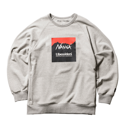 NANGA X Liberaiders  ECO HYBRID SWEAT SHIRT