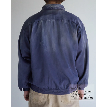 ANACHRONORM RAYON DRIZZLER JACKET NAVY