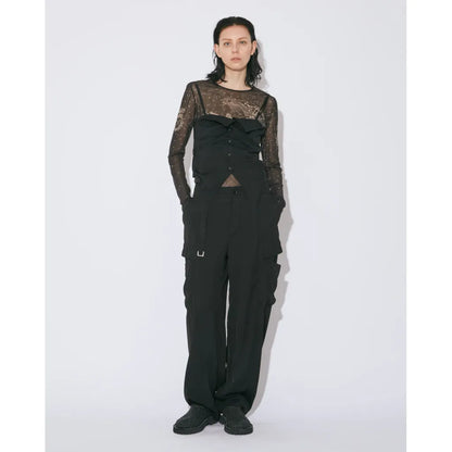 beautiful people rayon barathea bow silhouette pants