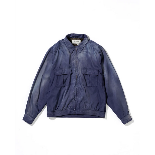 ANACHRONORM RAYON DRIZZLER JACKET NAVY