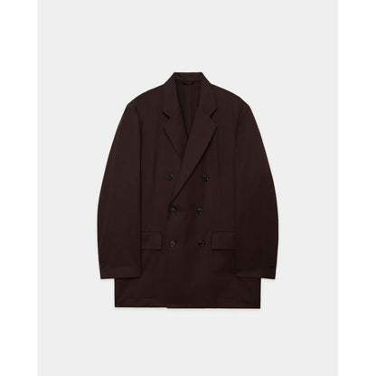 MARKAWARE  SUPER 160's WOOL GABARDINE DOUBLE BREASTED COMFORT JACKET