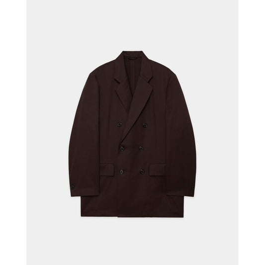 MARKAWARE  SUPER 160's WOOL GABARDINE DOUBLE BREASTED COMFORT JACKET