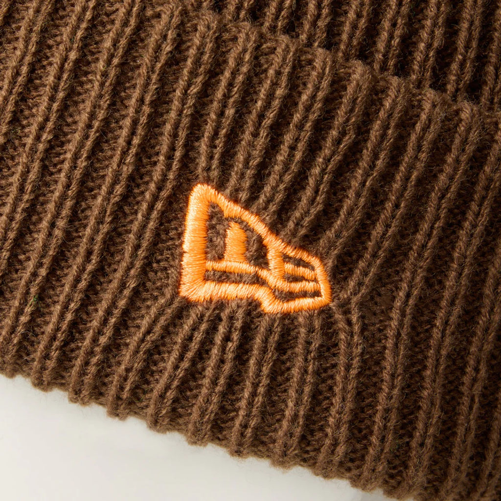 NEW ERA ポンポンニット Powered by GORO NAKATSUGAWA（MIN-NANO） ブラウン