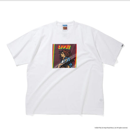 CITY COUNTRY CITY CITY COUNTRY CITY x BOB MARLEY_COTTON T-SHIRT_LIVE!