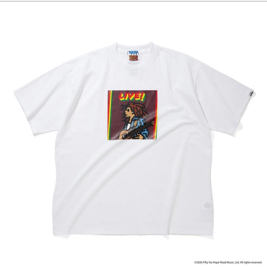 CITY COUNTRY CITY CITY COUNTRY CITY x BOB MARLEY_COTTON T-SHIRT_LIVE!