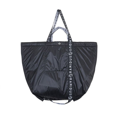 Poliquant THE REVERSIBLE BOMBER JACKET ADJUSTABLE VERSATILE TOTE BAG FEATURED RAMIDUS